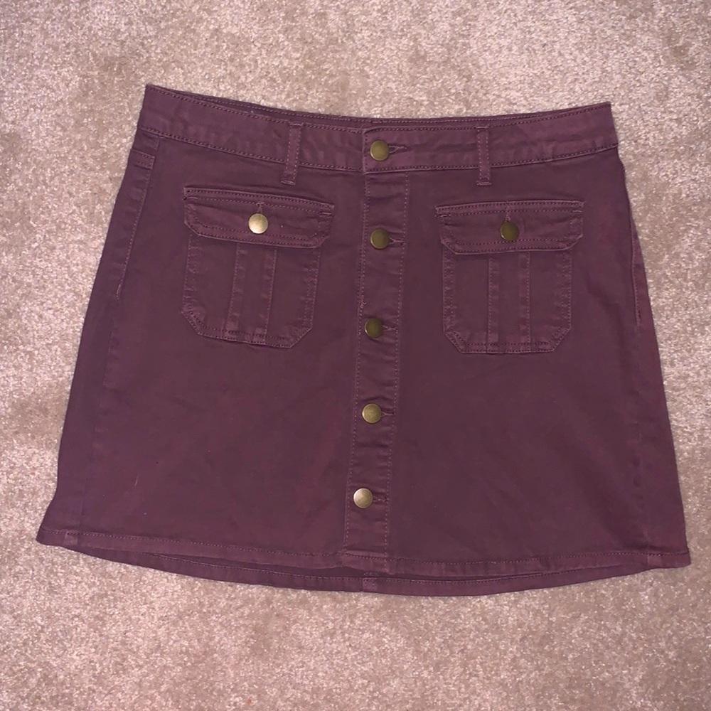 Button up skirt